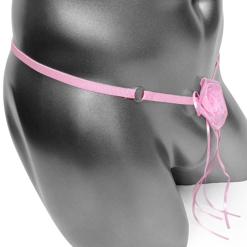 "Sissy Noelle" Rose Thong - Sissy Panty Shop