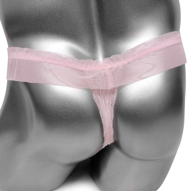 "Sissy Noelle" Sheer Thong - Sissy Panty Shop