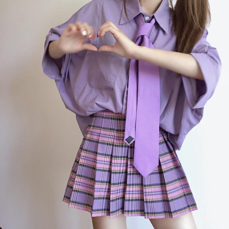 Short School Uniform Pleated Skirt - Sissy Panty Shop