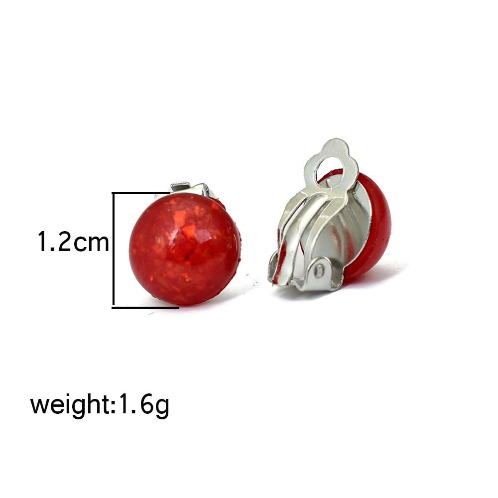 Round Clip On Earrings - Sissy Panty Shop