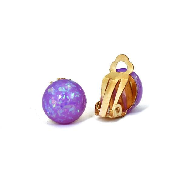 Round Clip On Earrings - Sissy Panty Shop