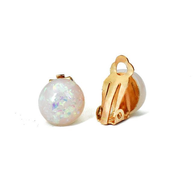 Round Clip On Earrings - Sissy Panty Shop