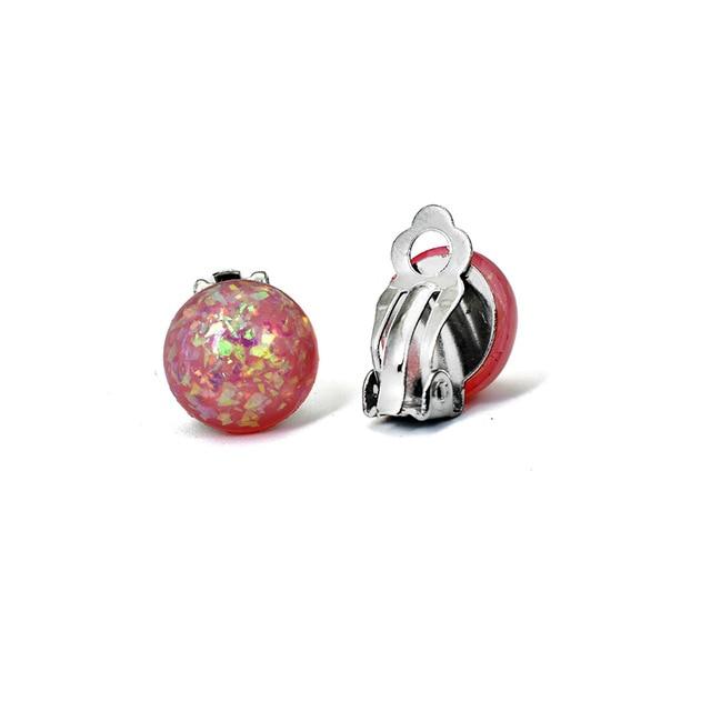 Round Clip On Earrings - Sissy Panty Shop