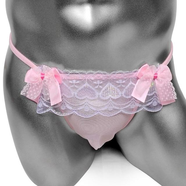 "Sissy Lolita" Lace Thong - Sissy Panty Shop