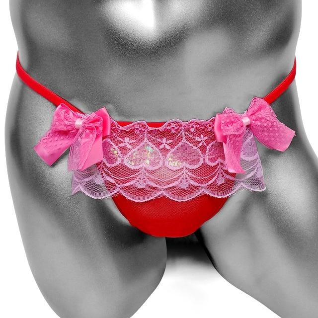 "Sissy Lolita" Lace Thong - Sissy Panty Shop