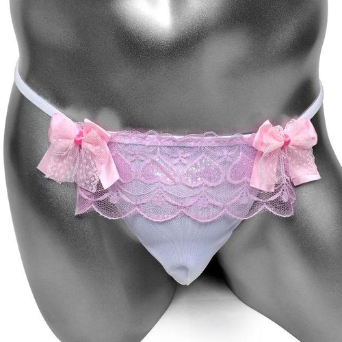 "Sissy Lolita" Lace Thong - Sissy Panty Shop