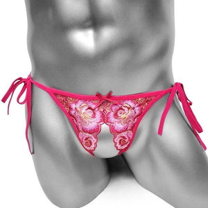 "Sissy Trina" Embroidery Thong - Sissy Panty Shop