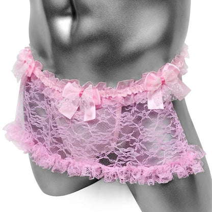 "Sissy Ingrid" Skirted Lace Panties - Sissy Panty Shop