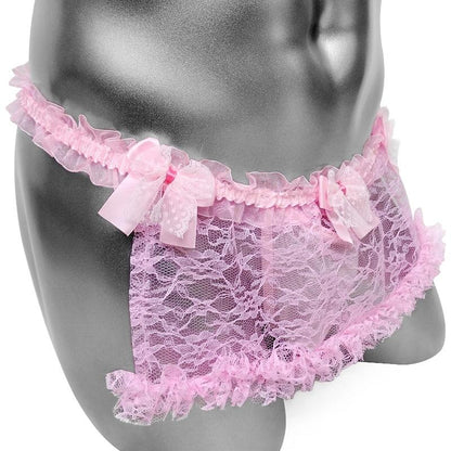 "Sissy Ingrid" Skirted Lace Panties - Sissy Panty Shop