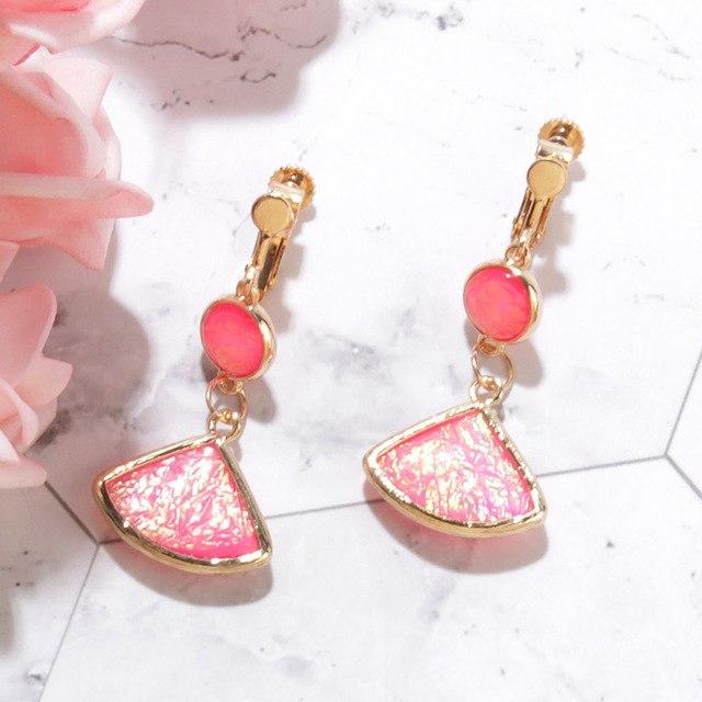 Opal Clip On Earrings - Sissy Panty Shop