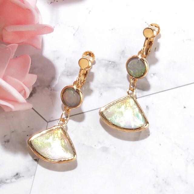 Opal Clip On Earrings - Sissy Panty Shop