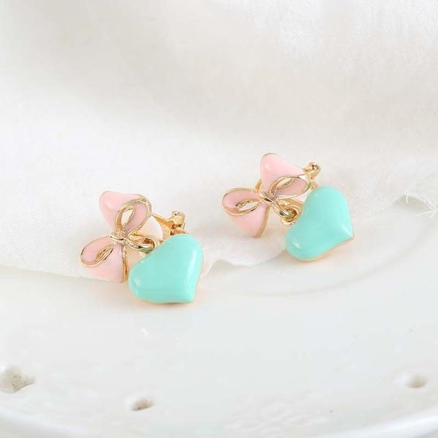 Sissy Bow-Knot Clip On Earrings - Sissy Panty Shop