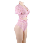 Pink Lace Lingerie Set - Sissy Panty Shop
