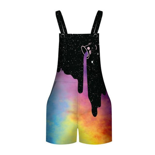 Adult Baby ABDL Little Space Short Overalls - Sissy Panty Shop