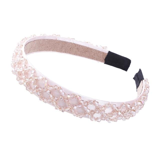 "Sissy Mia" Crystal Beaded Headband - Sissy Panty Shop