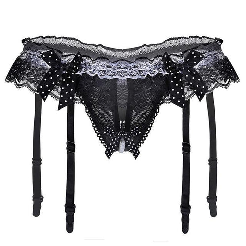 "Sissy Aurora" Panties w/ Garters - Sissy Panty Shop