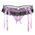 "Sissy Aurora" Panties w/ Garters - Sissy Panty Shop