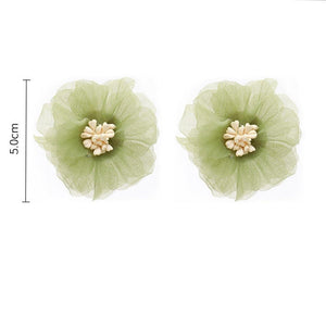 Floral Clip On Earrings - Sissy Panty Shop