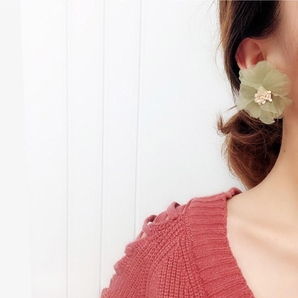 Floral Clip On Earrings Sissy Panty Shop 