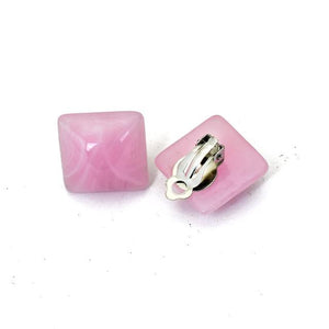 Square Clip On Earrings - Sissy Panty Shop