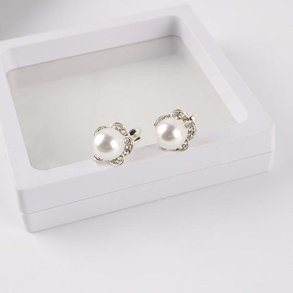 Faux Pearl Clip On Earrings - Sissy Panty Shop