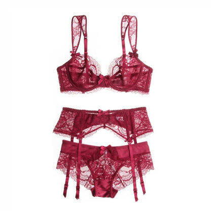 "Sissy Erika" 4 Piece Lingerie Set - Sissy Panty Shop