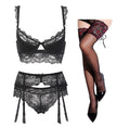 "Sissy Angela" 4 Piece Lingerie Set - Sissy Panty Shop