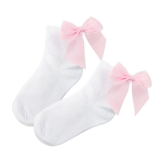 Exclusive Limited-Edition Sissy Ankle Socks with Pink Bow – Perfect for Crossdressers & Feminization Enthusiasts – One Size Fits Most! - Sissy Panty Shop