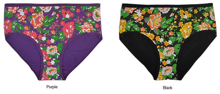 6 Pcs Floral Sissy Panties - Sissy Panty Shop