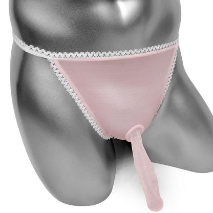 Sheer T-Back Thin Thong - Sissy Panty Shop