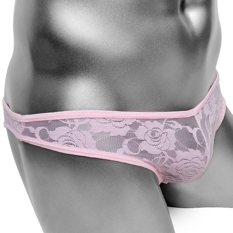 "Sissy Jennifer" Transparent Lace Thong - Sissy Panty Shop