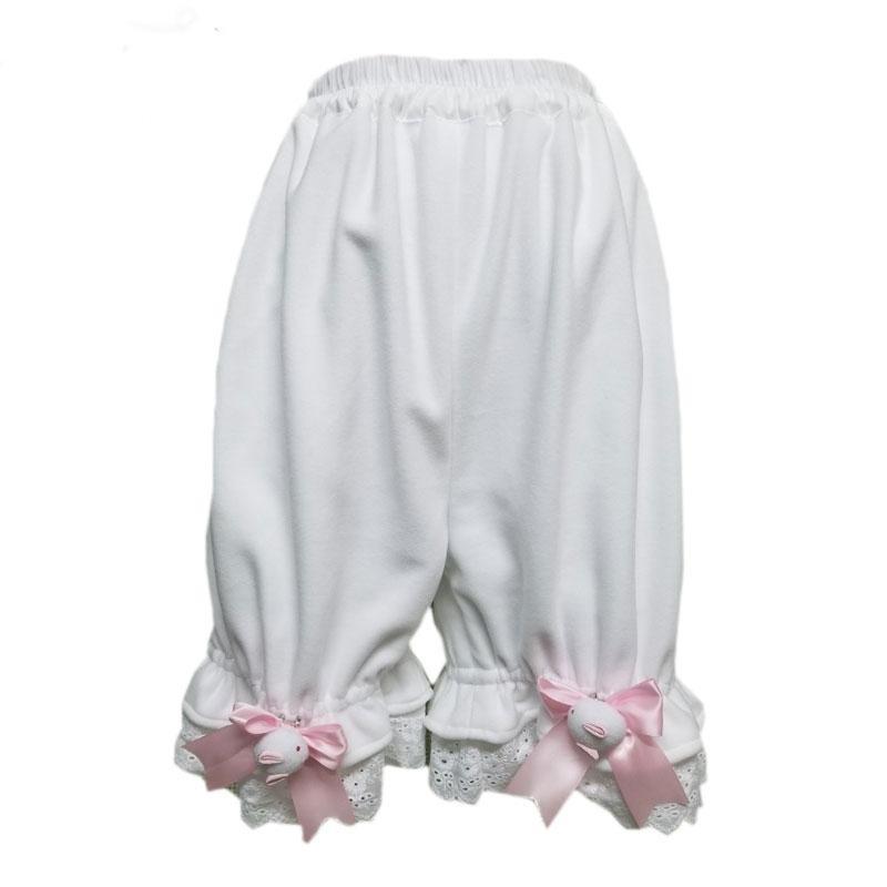 Warm Fleece Lolita Bloomers w/ Pockets - Sissy Panty Shop