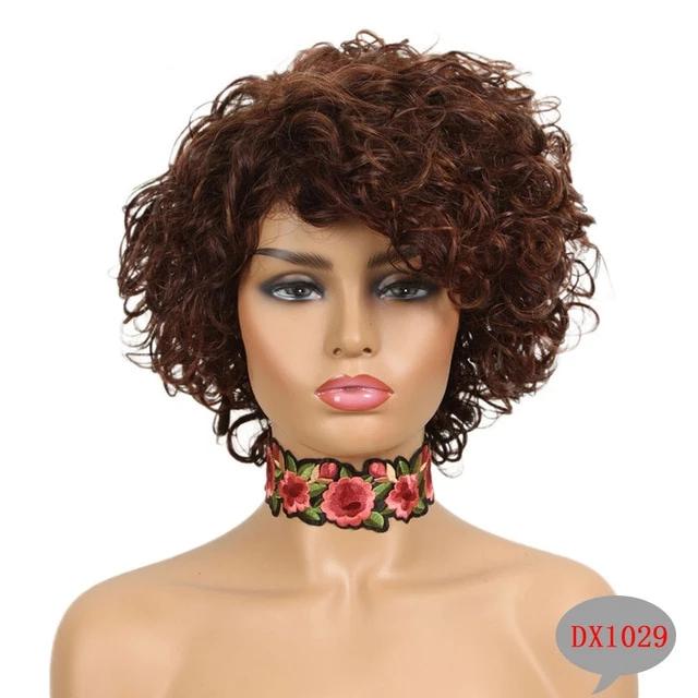 "Sissy Erika" Short Curly Natural Hair Wig - Sissy Panty Shop