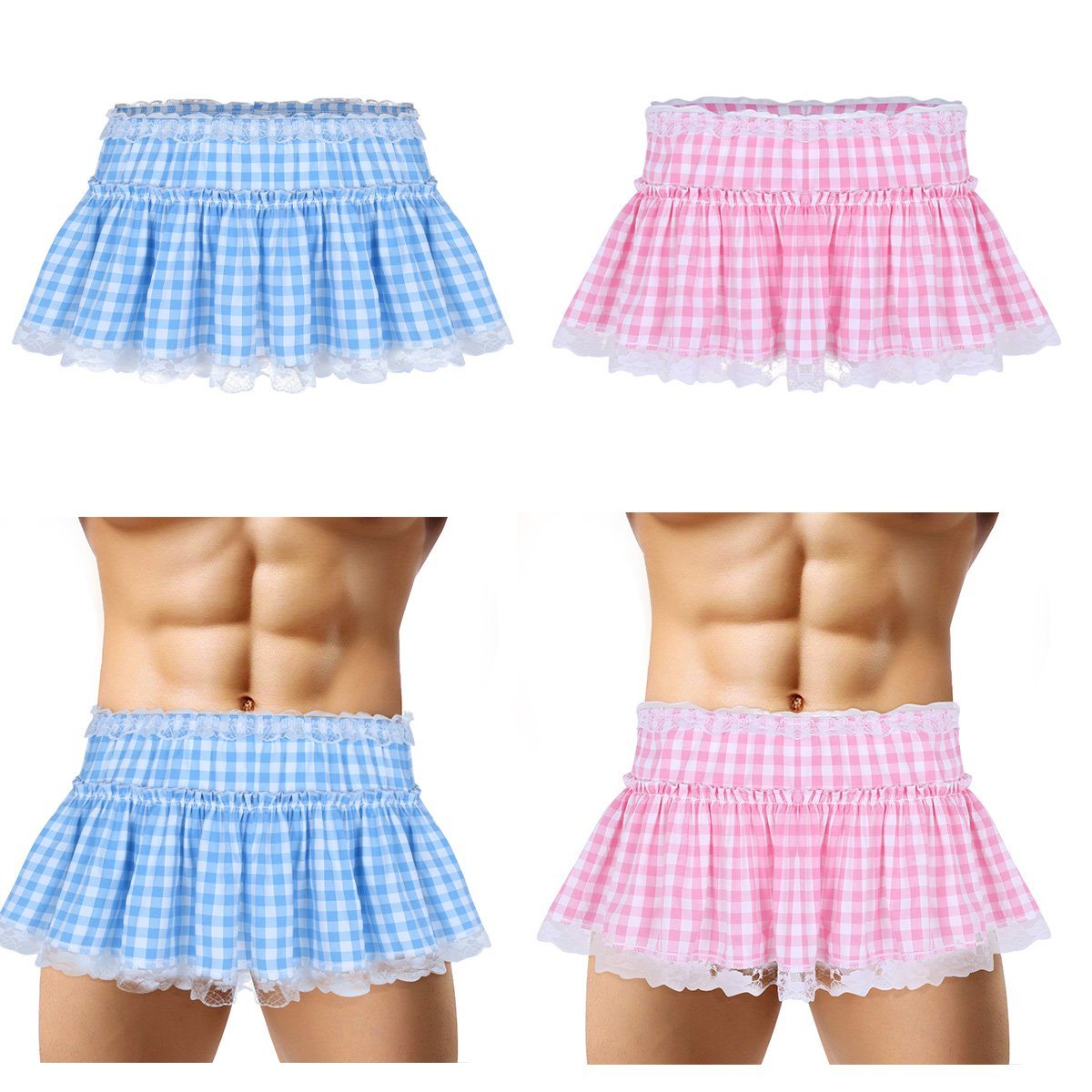 Mini Pleated Plaid Skirt - Sissy Panty Shop