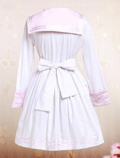 Sailor School Lolita Cotton Dress - Sissy Panty Shop