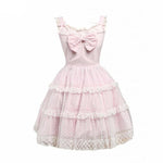 Lolita Dress "Pink Tulle & Bow" - Sissy Panty Shop