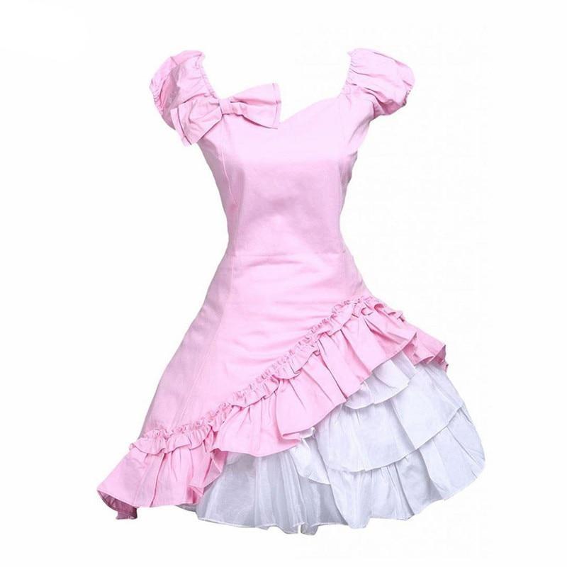 Bow & Ruffles Lolita Cotton Dress - Sissy Panty Shop