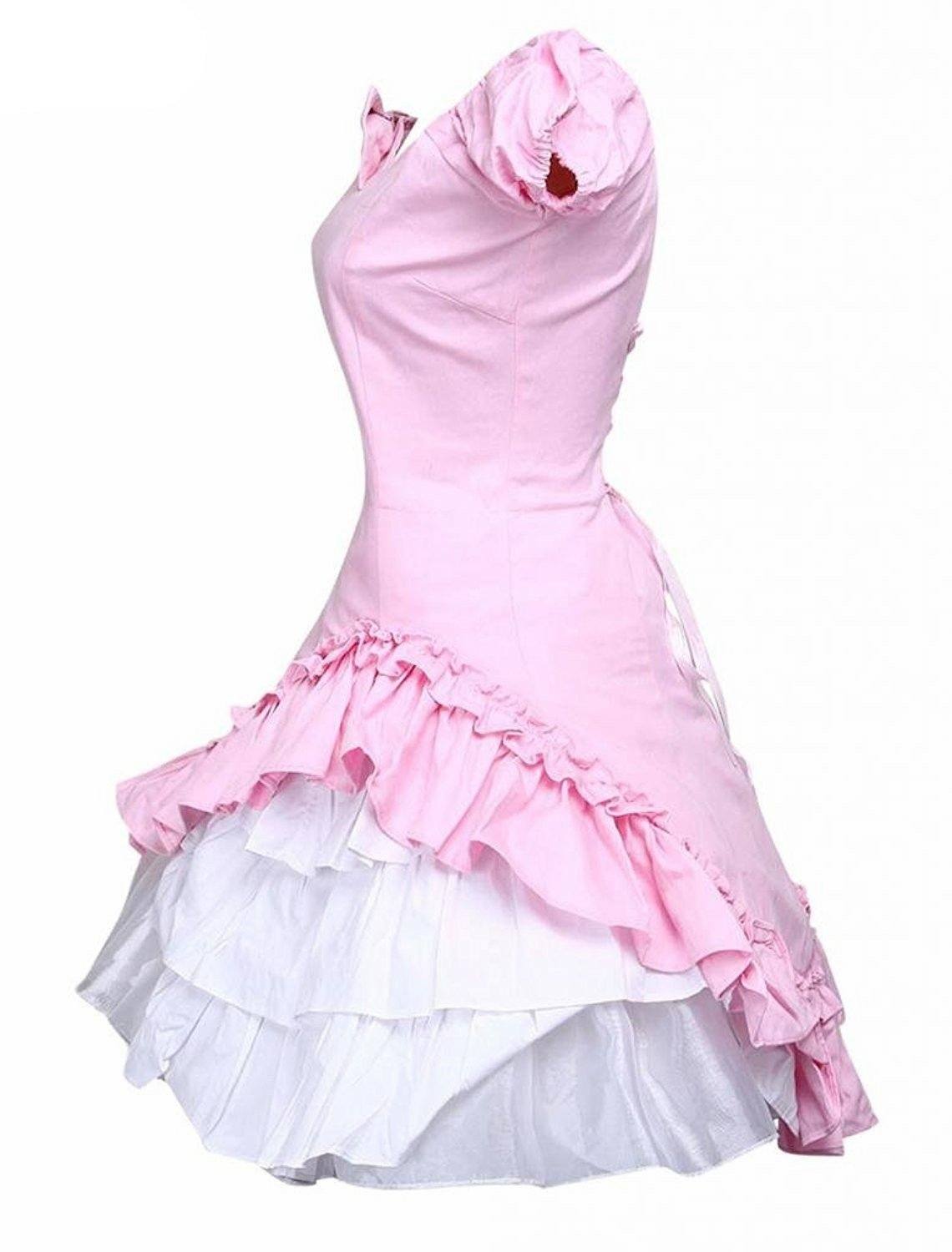 Bow & Ruffles Lolita Cotton Dress - Sissy Panty Shop