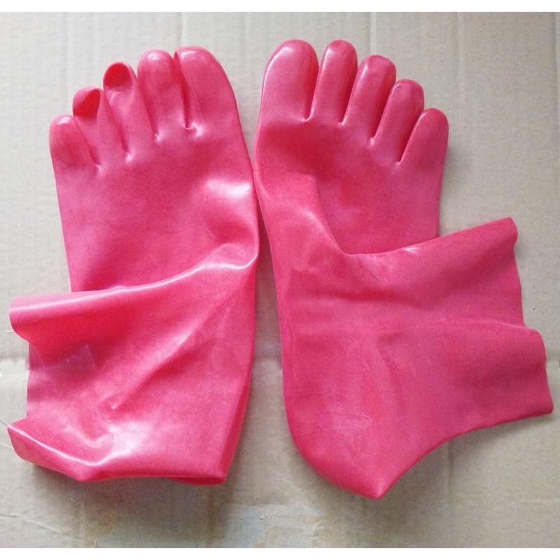 Latex Five Toe Socks - Sissy Panty Shop