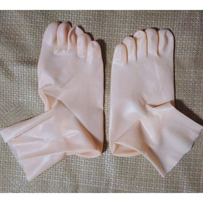 Latex Five Toe Socks - Sissy Panty Shop