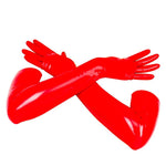 Latex Opera Gloves - Sissy Panty Shop