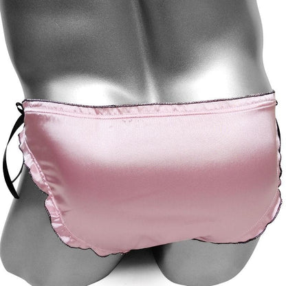 Frilly Satin Ruffled Panties - Sissy Panty Shop