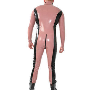 Latex Catsuit With Shoulder Zip Entry - Sissy Panty Shop