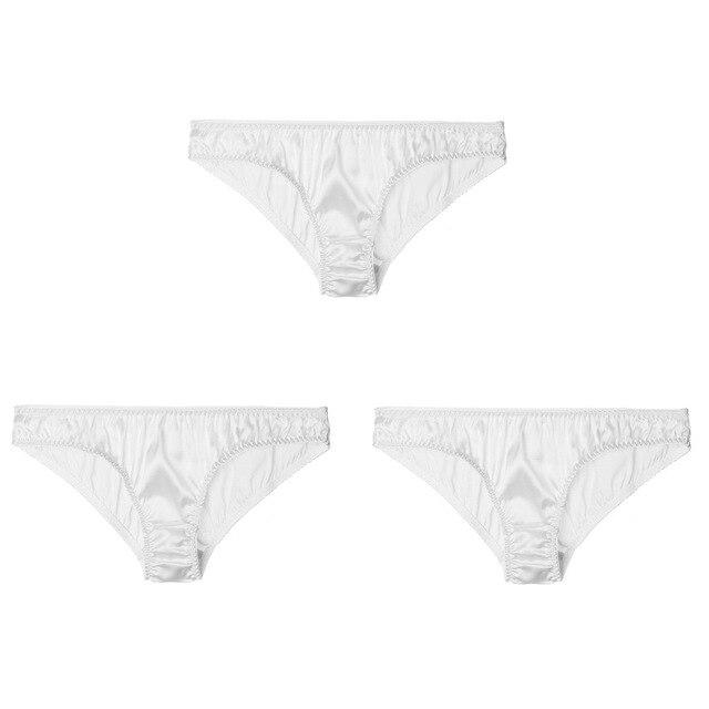 "Lux Sissy" Real Silk Panties Set (3 Pcs) - Sissy Panty Shop