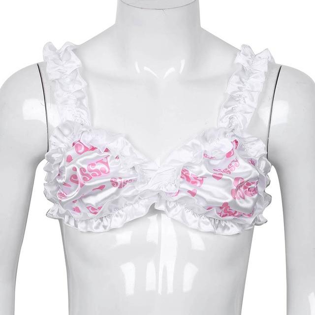 Ruffled Sissy Bra - Sissy Panty Shop