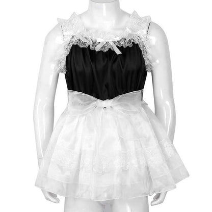 Ruffled Lace Tulle Sissy Dress - Sissy Panty Shop