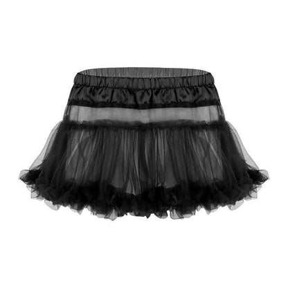 Frilly Ruffled Tulle Sissy Skirt - Sissy Panty Shop