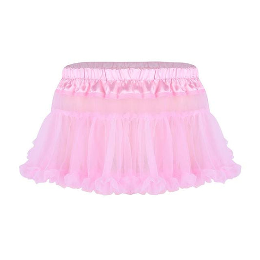 Frilly Ruffled Tulle Sissy Skirt - Sissy Panty Shop