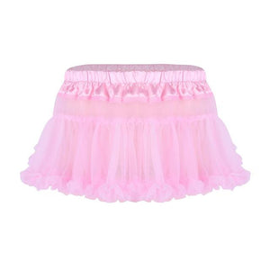 Frilly Ruffled Tulle Sissy Skirt - Sissy Panty Shop