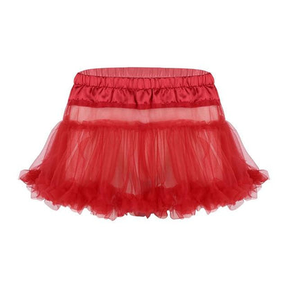 Frilly Ruffled Tulle Sissy Skirt - Sissy Panty Shop